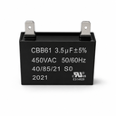 Capacitor de marcha de 3.5 Microfaradios/450 VAC