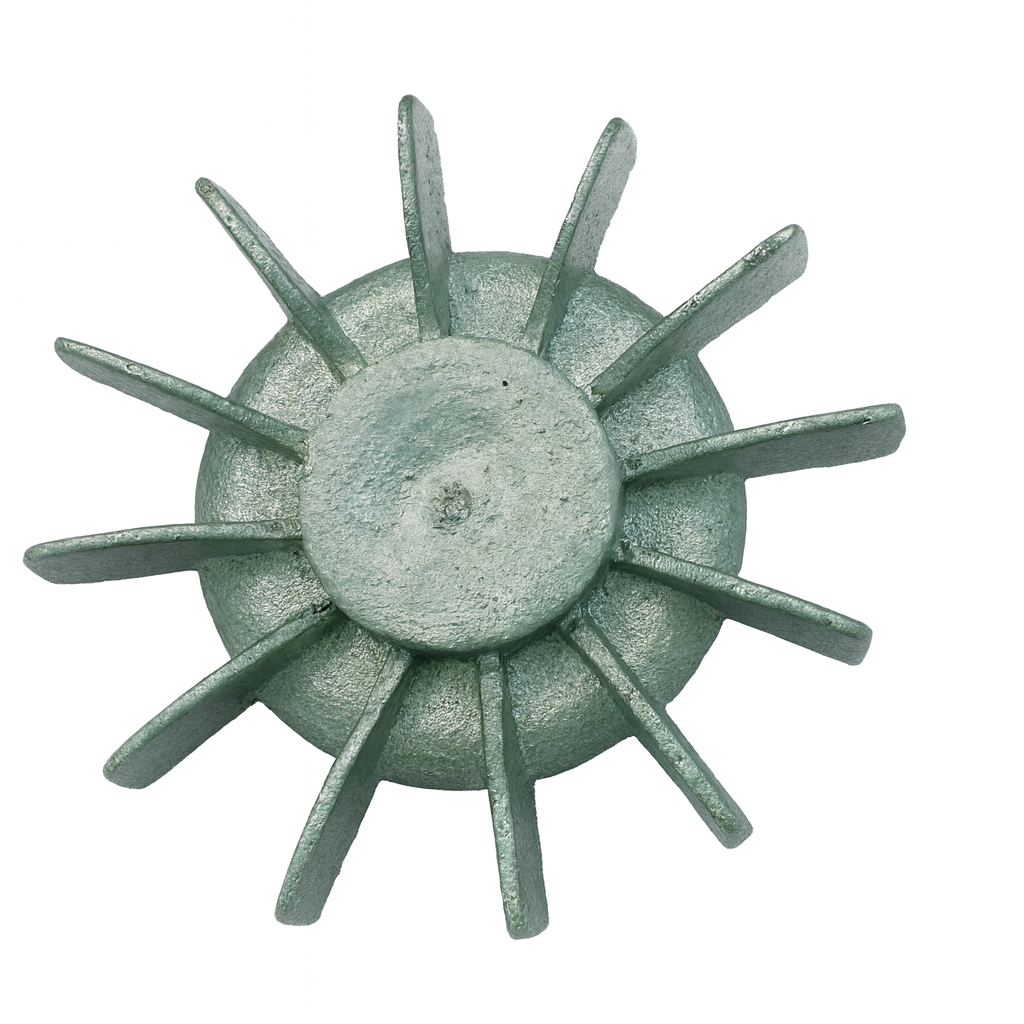 [0112-05] Ventilador de aluminio de 4"  para motor eléctrico