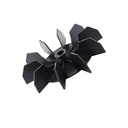 Ventilador plástico de 155 mm. para motor eléctrico