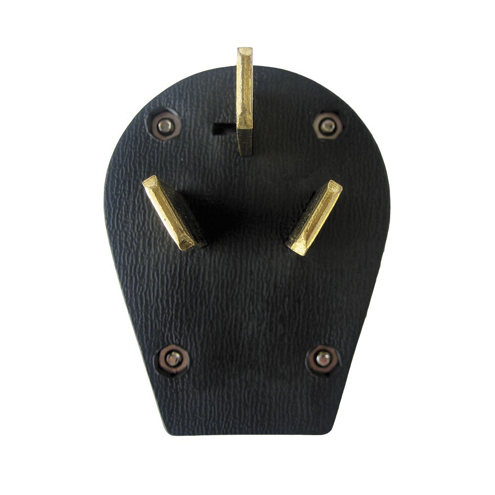 Espiga, 50A, 125/250V~, 3P-3W, NEMA 10-50P, EAGLE