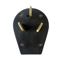 Espiga, 50A, 125/250V~, 3P-3W, NEMA 10-50P, EAGLE